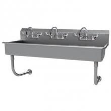 Advance Tabco FS-WM-60-ADA-F - Wall Mounted Multiwash Hand Sink