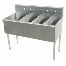Advance Tabco 4-4-48 - Square Corner Scullery Sink