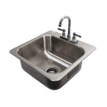 Advance Tabco DI-1-168 - Drop-In Sink, 1-compartment