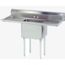 Advance Tabco FE1-1812-18RL - 18 Gauge Fabricated Sink