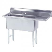 Advance Tabco FS-2-2030-24R - Fabricated NSF Sink