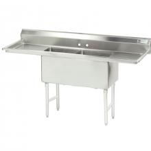 Advance Tabco FS-2-2030-24RL - Fabricated NSF Sink