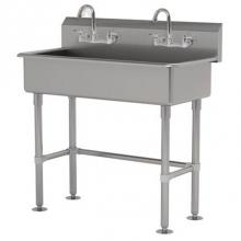Advance Tabco FS-FM-40-F - Multiwash Hand Sink With Rear Deck