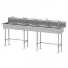 Advance Tabco FS-FMD-100-F - Multiwash Hand Sink With Rear Deck