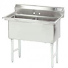 Advance Tabco FS-2-3024 - Fabricated NSF Sink, 2-compartment