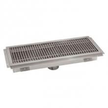 Advance Tabco FTG-2460 - Floor Trough, 60''W x 24''D x 4'' deep