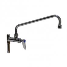 Advance Tabco K-117-TS - Pre-Rinse Add-A-Faucet, 12'' swing spout