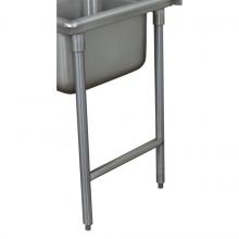 Advance Tabco K-493 - 300 Series Leg, stainless steel