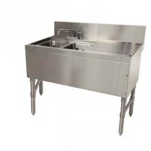 Advance Tabco PRB-24-42L - Prestige Underbar Sink Unit