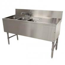 Advance Tabco PRB-24-53L - Prestige Underbar Sink Unit