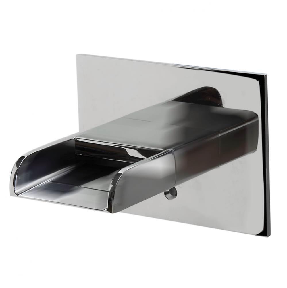 Polished Chrome Waterfall Tub Filler