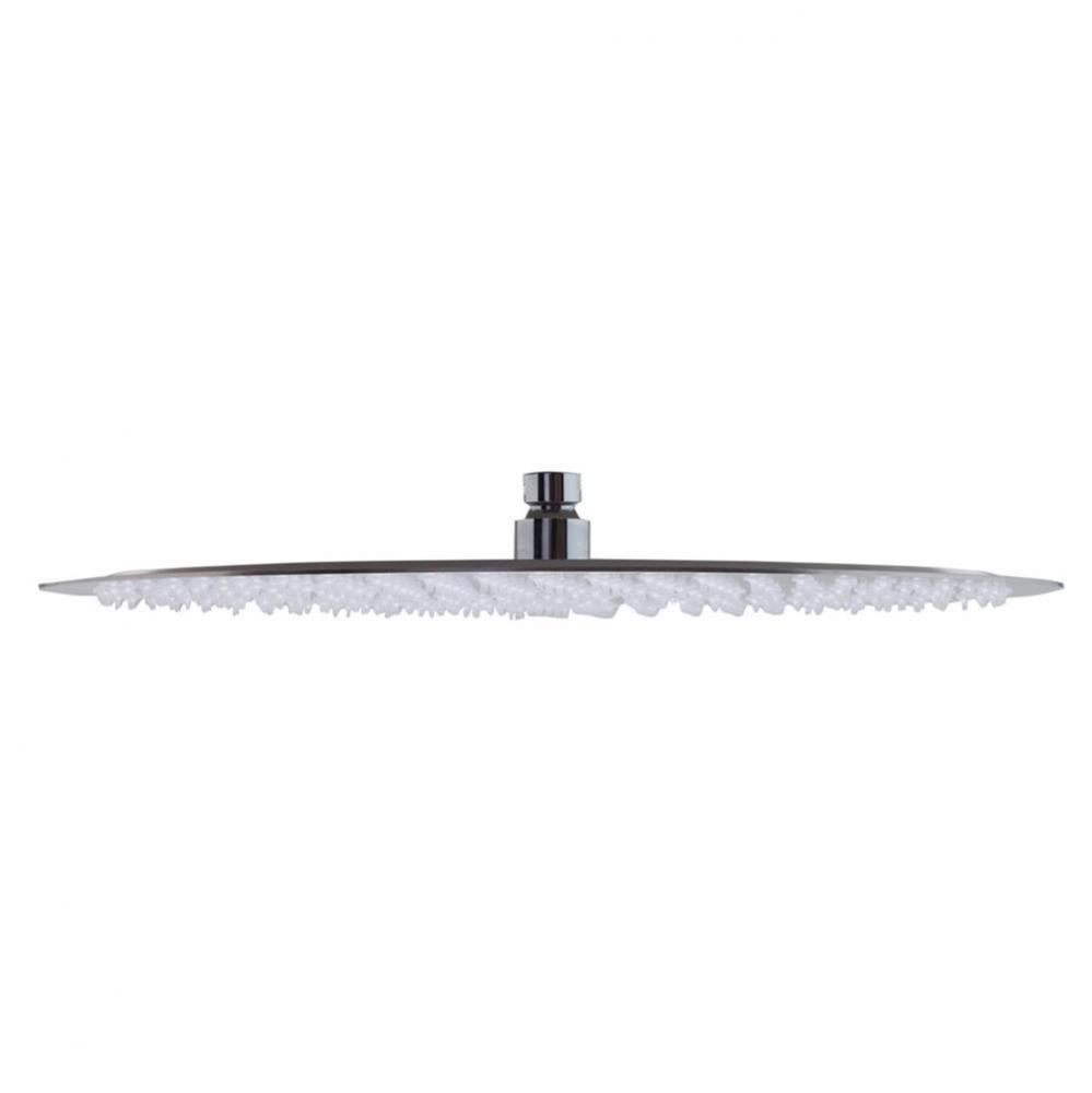 Solid Brushed Stainless Steel 16'' Round Ultra Thin Rain Shower Head