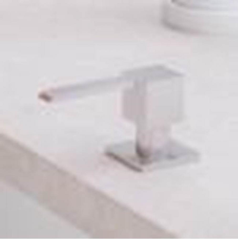Modern Square Brushed Stainless Steel Soap Dispenser