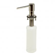 Alfi Trade AB5006-PSS - Modern Round Polished Stainless Steel Soap Dispenser