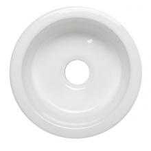Alfi Trade AB1818R-W - Round 17'' Fireclay Prep Sink