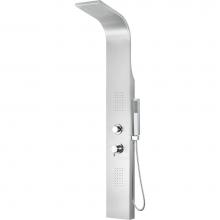 Alfi Trade ABSP20 - Modern Stainless Steel Shower Panel with 2 Body Sprays
