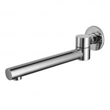 Alfi Trade AB6601-PC - Polished Chrome Round Foldable Tub Spout