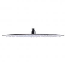 Alfi Trade RAIN16R-BSS - Solid Brushed Stainless Steel 16'' Round Ultra Thin Rain Shower Head