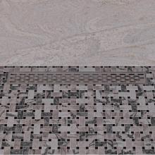 Alfi Trade ABLD24C-BSS - 24' Long Modern Stainless Steel Linear Shower Drain with Groove Holes