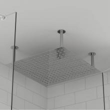 Alfi Trade RAIN24S-PSS - 24'' Square Polished Solid Stainless Steel Ultra Thin Rain Shower Head