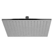 Alfi Trade LED12S-PC - Polished Chrome 12'' Square Multi Color LED Rain Shower Head