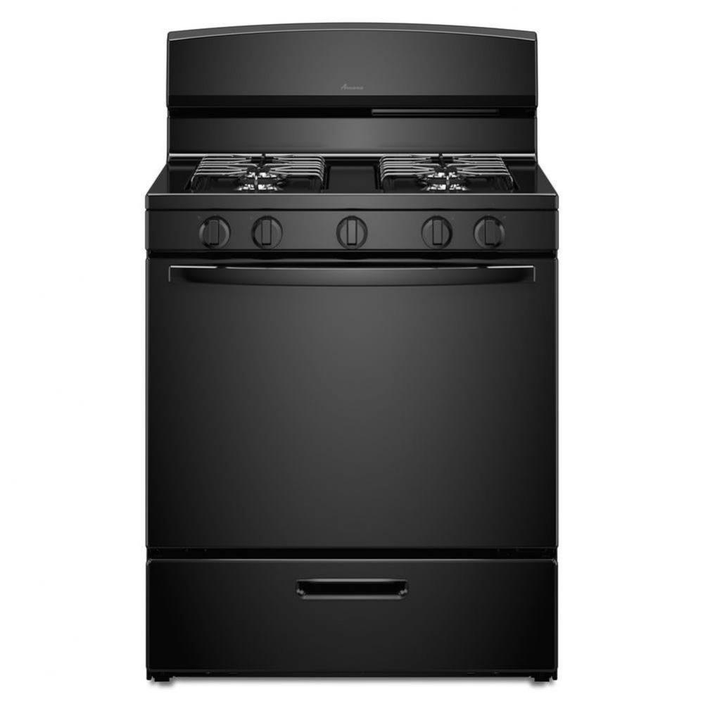 30-inch Amana Gas Range with Versatile Cooktop