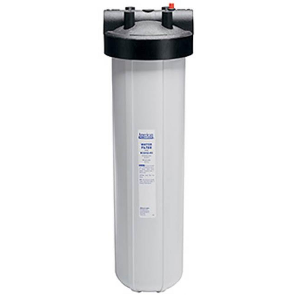 1'' Inlet/Outlet Housing w/Pressure Relief Button, 20'' Length