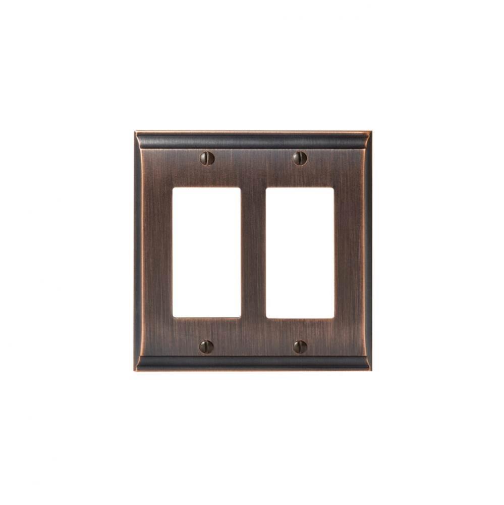 WALLPLATE-CANDLER-3 ROCKER-G10