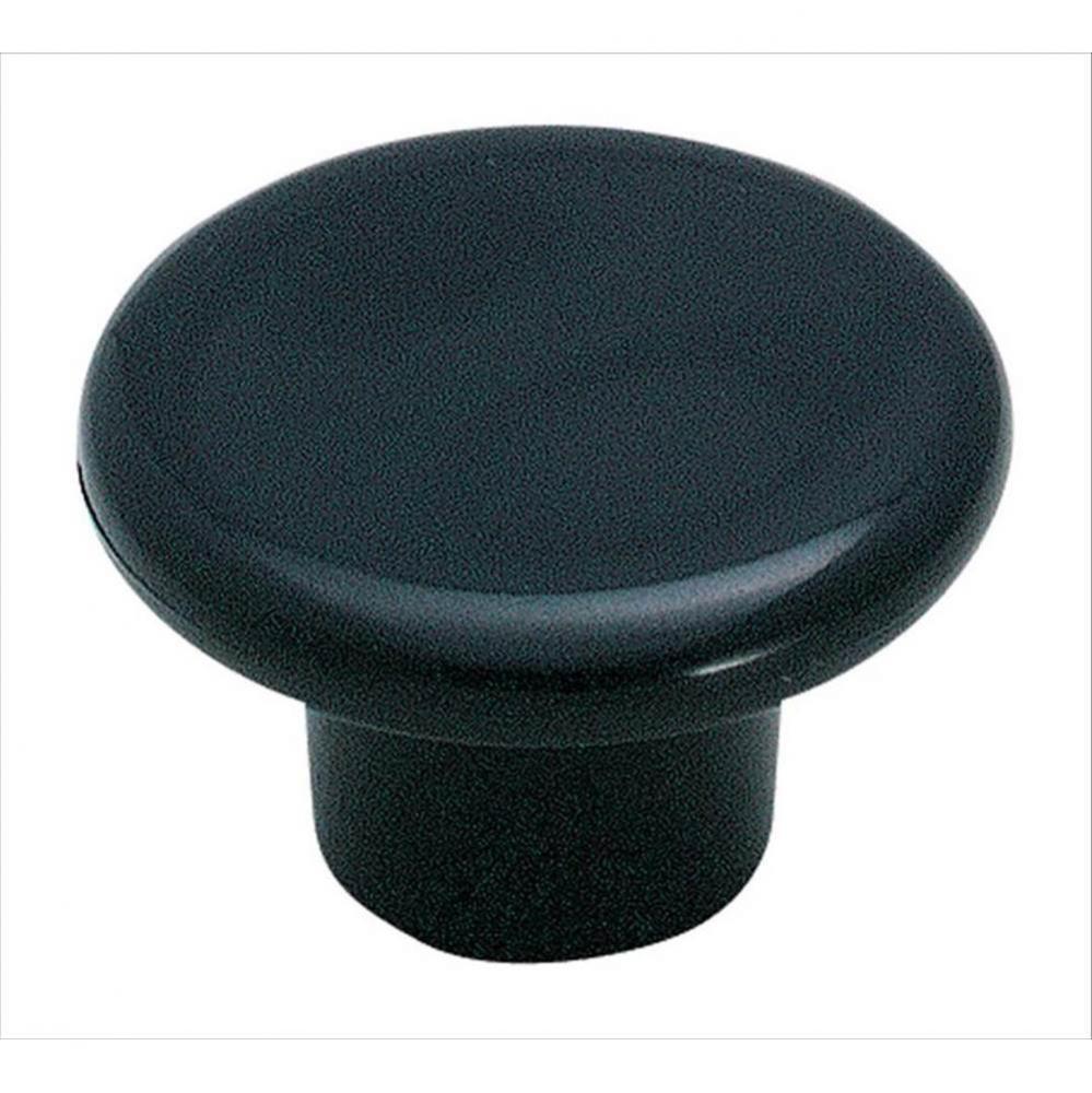 Allison Value 1-1/4 in (32 mm) Diameter Black Cabinet Knob