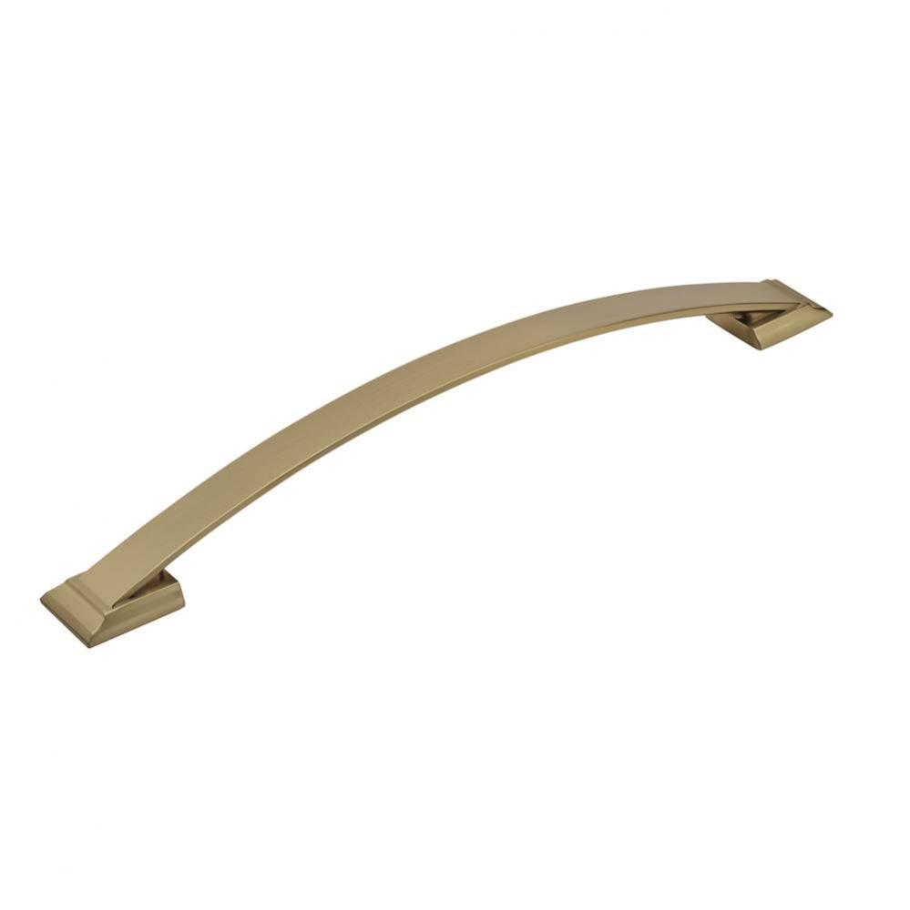 Candler 12 in (305 mm) Center-to-Center Golden Champagne Appliance Pull