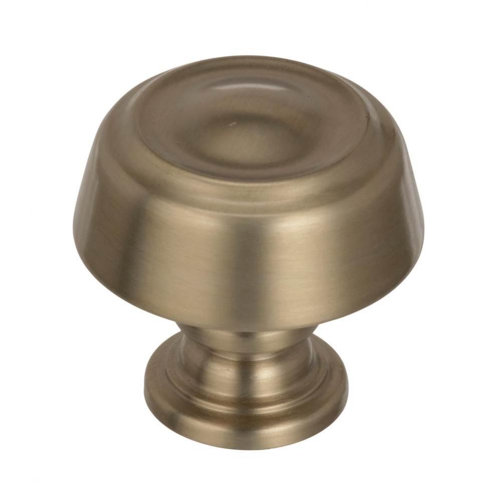 Kane 1-3/16 in (30 mm) Diameter Golden Champagne Cabinet Knob