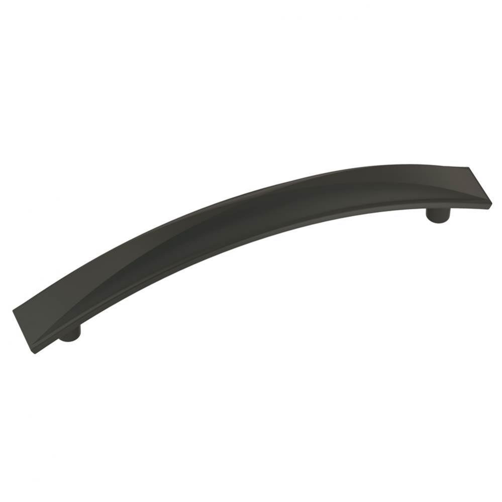 Extensity 5-1/16 in (128 mm) Center-to-Center Matte Black Cabinet Pull