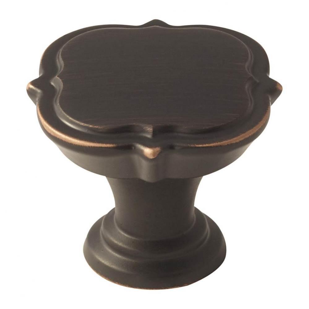 Grace Revitalize 1-3/8 in (35 mm) Diameter Oil-Rubbed Bronze Cabinet Knob