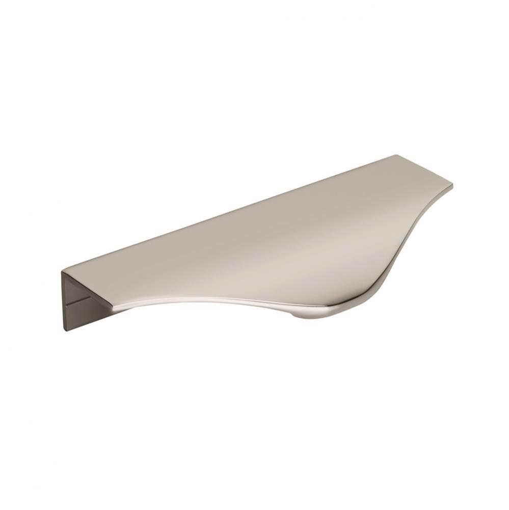 Aloft 4-3/16 in (106 mm) Center-to-Center Polished Nickel Cabinet Edge Pull