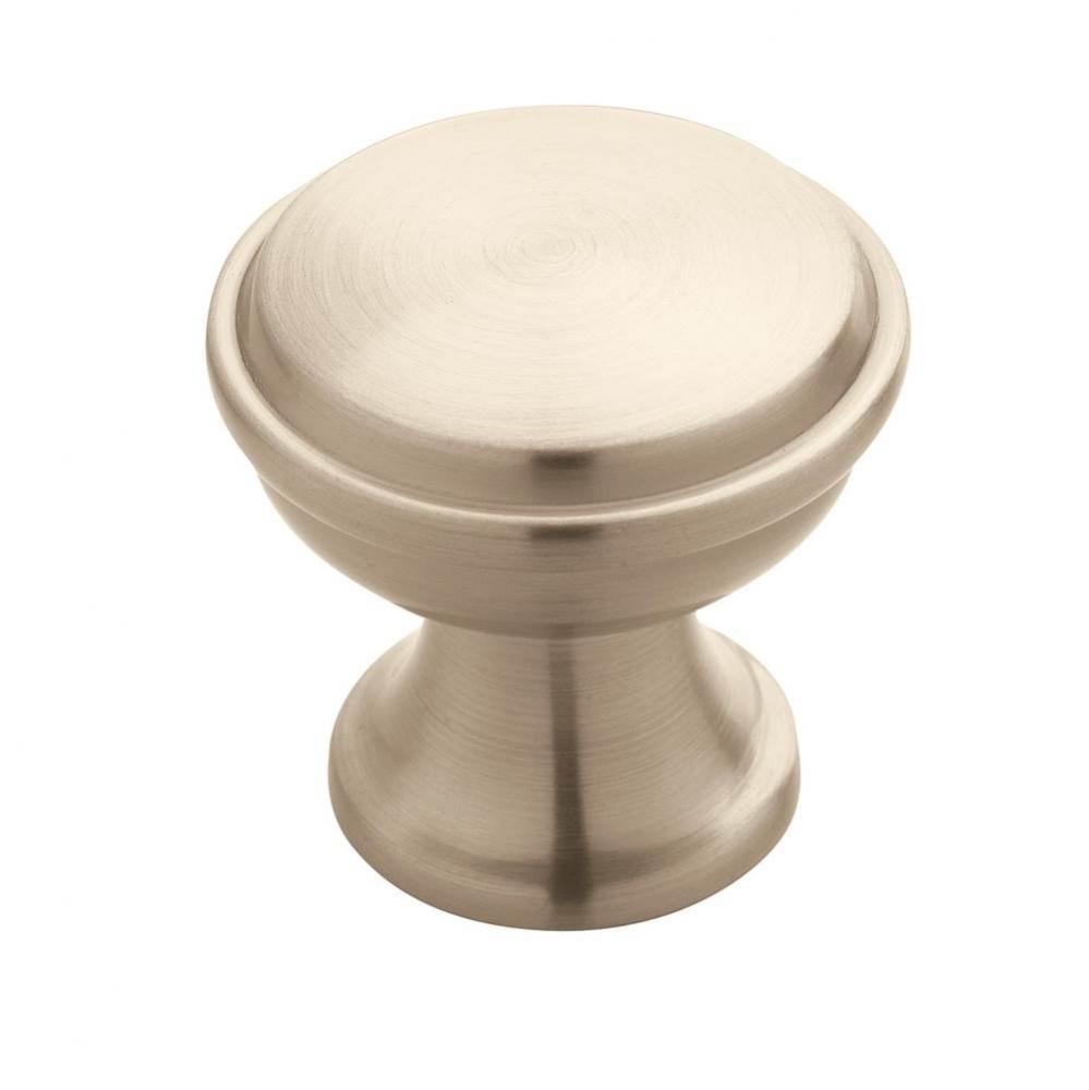 Westerly 1-3/16 in (30 mm) Diameter Satin Nickel Cabinet Knob