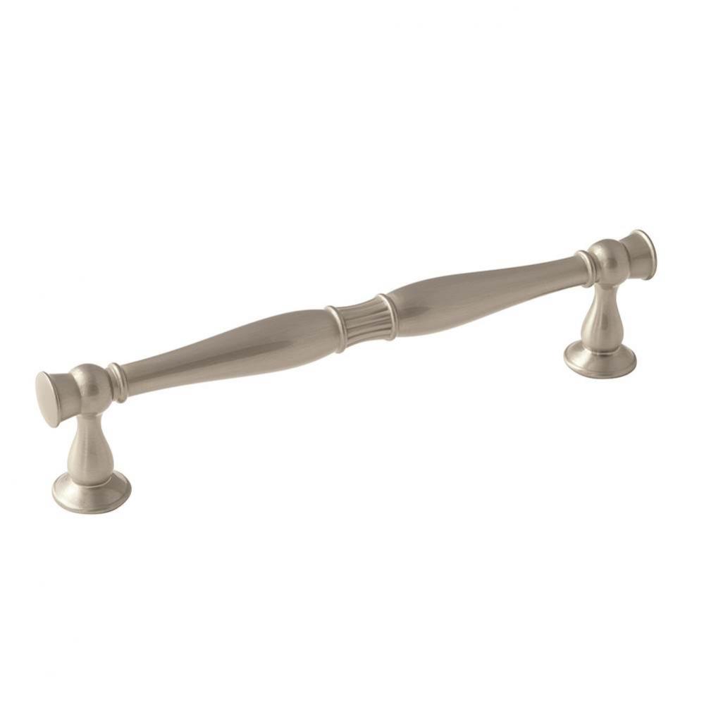Crawford 6-5/16 in (160 mm) Center-to-Center Satin Nickel Cabinet Pull