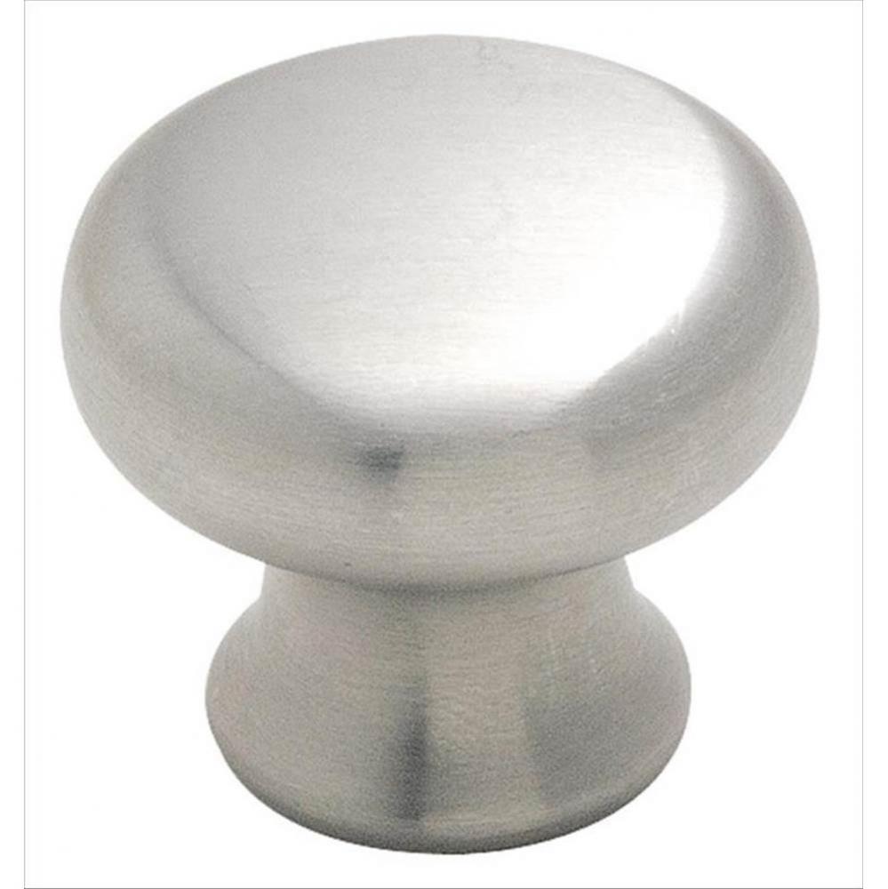 Essential''Z Stainless Steel 1-1/4 in (32 mm) Diameter Stainless Steel Cabinet Knob