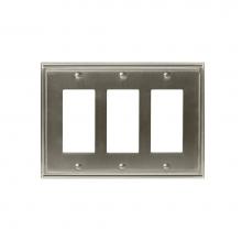 Amerock BP36520G10 - WALLPLATE-MULHOLLAND-3 ROCKER-G10