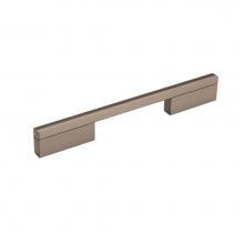 Amerock BP36735BBN - Separa 6-5/16 in (160 mm) Center-to-Center Black Brushed Nickel Cabinet Pull