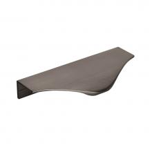 Amerock BP36743BCR - Aloft 4-3/16 in (106 mm) Center-to-Center Black Chrome Cabinet Edge Pull