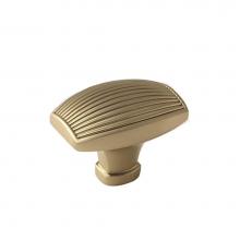 Amerock BP36617BBZ - Sea Grass 1-3/4 in (44 mm) Length Golden Champagne Cabinet Knob
