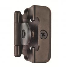 Amerock BPR8704ORB - 1/2in (13 mm) Overlay Double Demountable Oil-Rubbed Bronze Hinge - 2 Pack