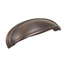 Amerock BP36640ORB - Ashby 4 in (102 mm) and 3 in (76 mm) Center-to-Center Oil-Rubbed Bronze Cabinet Cup Pull