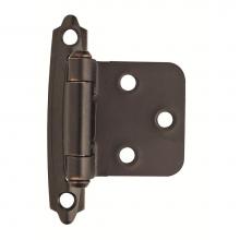 Amerock BPR3429ORB - Variable Overlay Self-Closing, Face Mount Oil-Rubbed Bronze Hinge - 2 Pack
