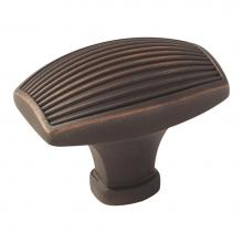 Amerock BP36614ORB - Sea Grass 1-1/2 in (38 mm) Length Oil-Rubbed Bronze Cabinet Knob