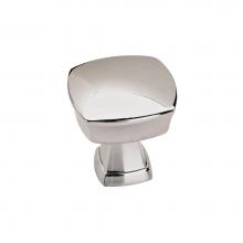 Amerock BP1128726 - Allison™ Value Hardware 1-1/4 in (32 mm) Length Polished Chrome Cabinet Knob