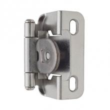 Amerock BPR8719ORB - 1/2in (13 mm) Overlay Single Demountable, Partial Wrap Oil-Rubbed Bronze Hinge - 2 Pack