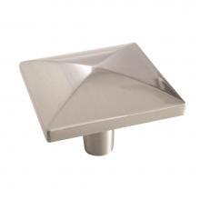 Amerock BP29398G10 - Extensity 1-1/2 in (38 mm) Length Satin Nickel Cabinet Knob