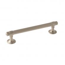 Amerock BP36622G10 - Sea Grass 5-1/16 in (128 mm) Center-to-Center Satin Nickel Cabinet Pull