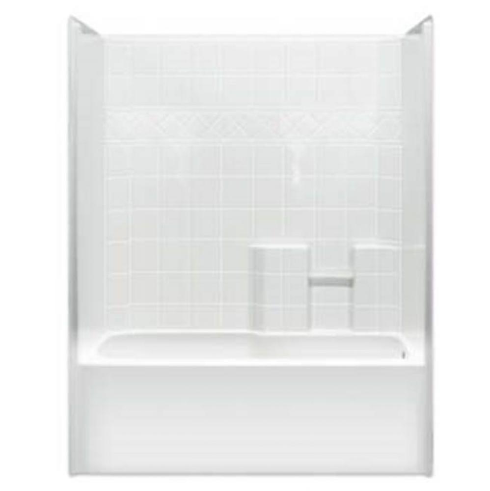 AS000637-R-000-WHT Plumbing Tub Enclosures